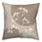 18" Neutral Boho Botanical Indoor/Outdoor Pillow